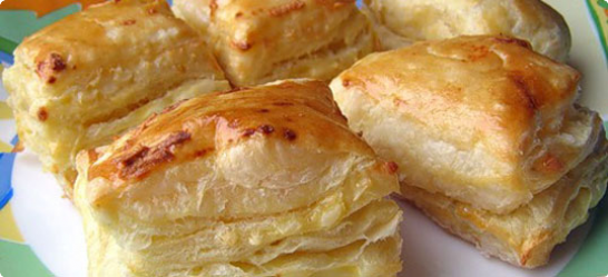Слойка с сыром